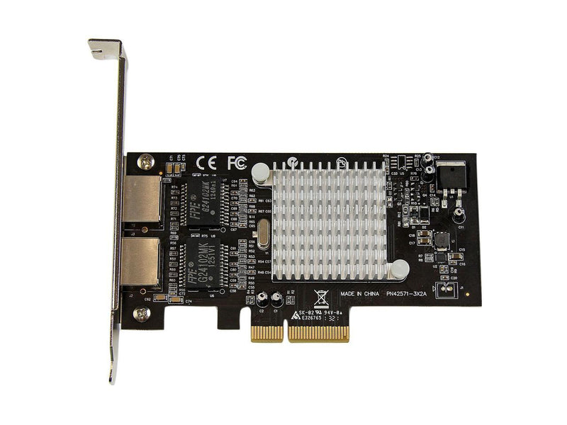 StarTech.com ST2000SPEXI Dual Port PCI Express (PCIe x4) Gigabit Ethernet Server