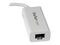 StarTech.com US1GC30W USB C to Gigabit Ethernet Adapter - White - USB 3.1 to
