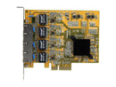 STARTECH ST1000SPEX43 4-Port PCIe Gigabit Network Adapter Card