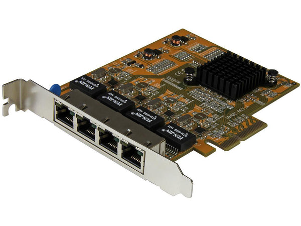 STARTECH ST1000SPEX43 4-Port PCIe Gigabit Network Adapter Card