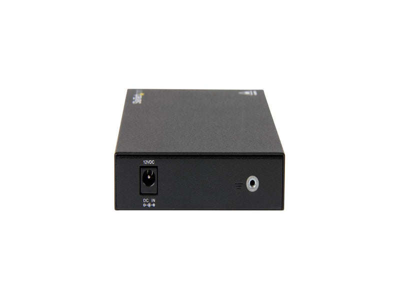 StarTech.com Gigabit Ethernet Copper-to-Fiber Media Converter - SM LC - 10 km -