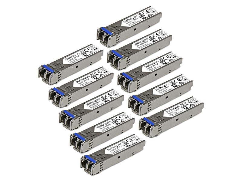 StarTech.com 10 Pack HPE J4859C Compatible SFP Module 1000BASE-LX - 1GbE Gigabit