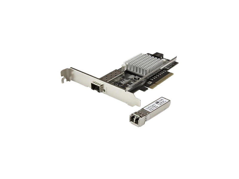 StarTech PEX10000SRI 10G Network Card - 1 x 10G Open SFP+ Multimode LC Fiber