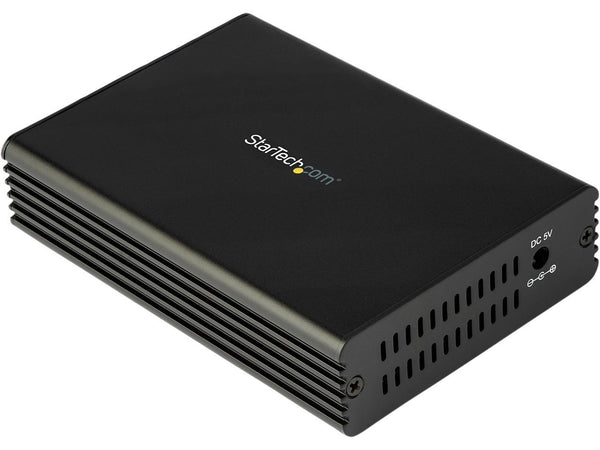 StarTech.com 10GbE Fiber Ethernet Media Converter 10GBASE-T- SFP to RJ45 Single