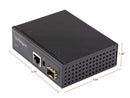 StarTech.com PoE+ Industrial Fiber to Ethernet Media Converter 60W - SFP to RJ45
