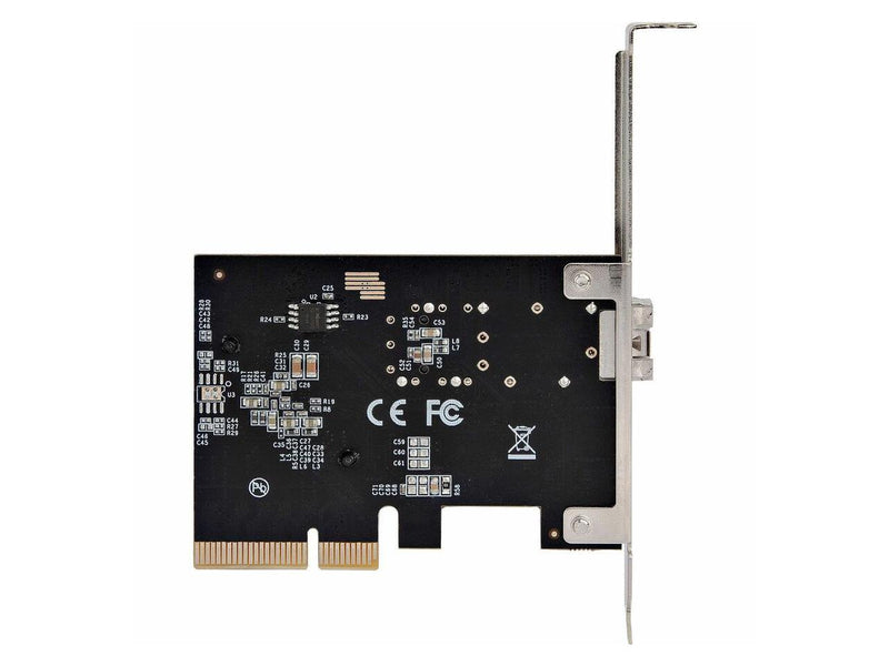 StarTech.com 10G PCIe SFP+ Card, Single SFP+ Port Network Adapter, Open SFP+ for