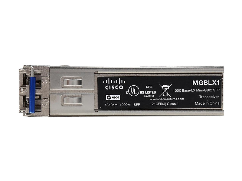 Cisco Small Business MGBLX1 1000BASE-LX SFP Transceiver 1 Gbps Duplex LC