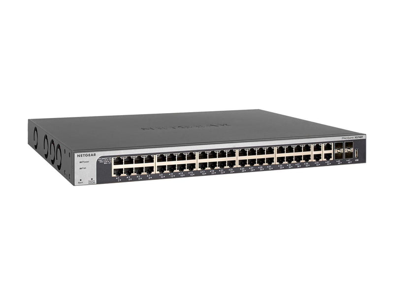 NETGEAR 48-Port 10G Ethernet Smart Switch (XS748T) - Managed with 4 x 10 Gigabit