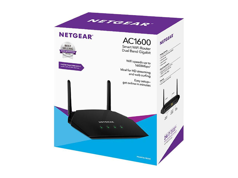 WL ROUTER NETGEAR | R6260-100NAS R