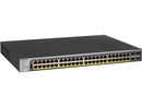 NETGEAR 48-Port Gigabit PoE+ Ethernet Smart Managed Pro Switch with 4 SFP Ports