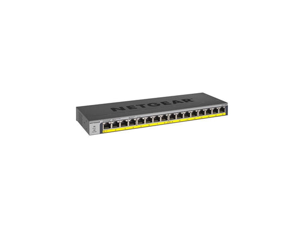 NETGEAR 16-Port PoE/PoE+ Gigabit Ethernet Unmanaged Switch with 183W PoE Budget