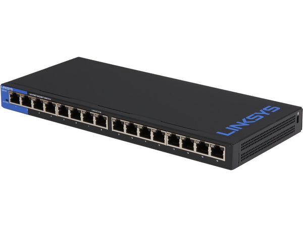 LINKSYS LGS116 16-Port Business Desktop Gigabit Switch