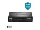 D-Link 8-Port Fast Ethernet PoE Unmanaged/ Plug and Play Switch | 4 PoE Ports,