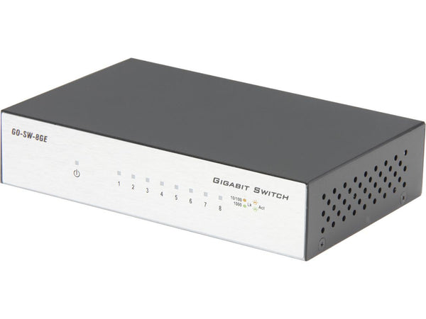 D-Link network-switches GO-SW-8GE Smart 8-Port Gigabit Metal Desktop Switch