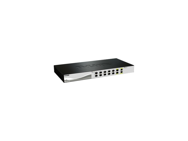 D-Link DXS-1210-12SC 12-Port 10G SFP+ Web Smart Switch Including 2