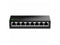 TRENDnet 8-Port Unmanaged Gigabit GREENnet Desktop Metal Switch, Fanless, 16Gbps