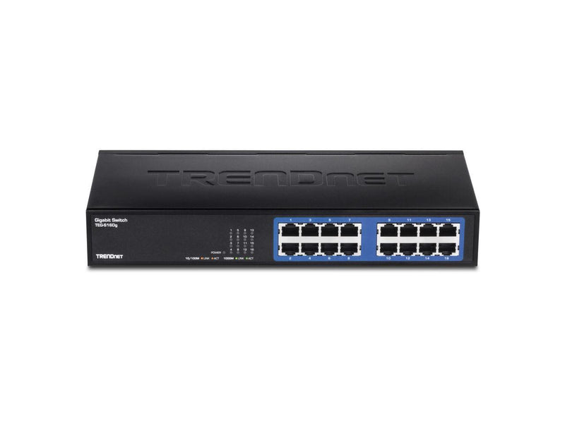 TRENDnet 6-Port Unmanaged Gigabit GREENnet Desktop Metal Switch,