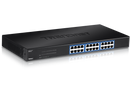 TRENDnet 24-Port Unmanaged Gigabit 10/100/1000 Mbps GREENnet Switch, 24 x