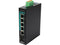 TRENDnet 5-Port Hardened Industrial Gigabit PoE+ DIN-Rail Switch, 120W Power