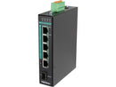 TRENDnet 6-Port Hardened Industrial Gigabit Poe+ Layer 2 Managed DIN-Rail