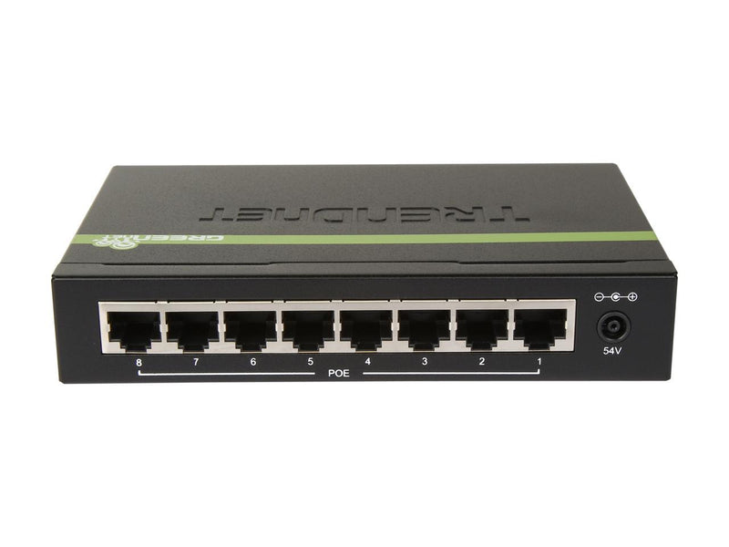 TRENDnet TPE-TG82G 8-Port Gigabit PoE+ Switch