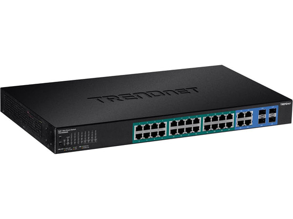 TRENDnet TPE-5028WS 28-Port Gigabit Web Smart PoE+ Switch (370W)