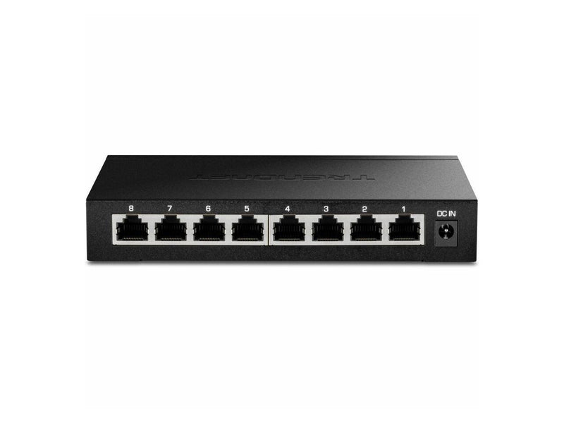 TRENDnet 8-Port Unmanaged 2.5G Switch, 8 x 2.5GBASE-T Ports, 40Gbps Switching