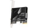 MSI HERALD-BE WIFI 7 MAX, NCM865 Tri-Band Wi-Fi 7 & Bluetooth 5.4 PCIe Adapter