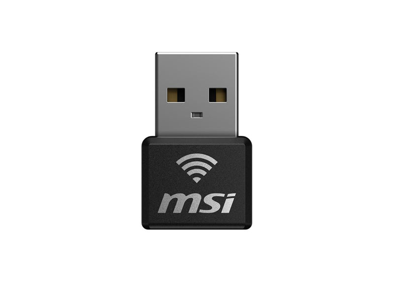 MSI AX1800 Nano WiFi USB Adapter - WiFi 6, up to 1800 Mbps, 2.4G/5G Dual-Band