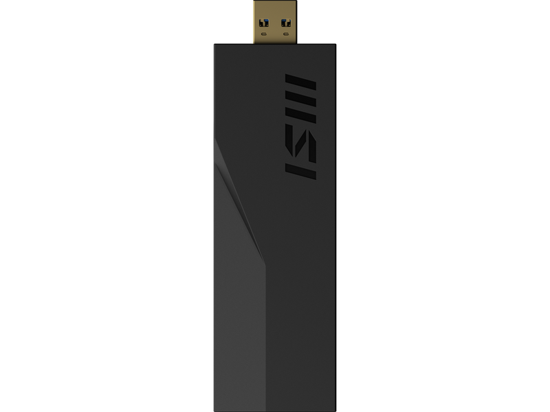 MSI BE6500 WiFi 7 USB Adapter Best performance with USB 3.2 Gen 1 port- Wireless
