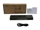 ZyXEL 24-Port Gigabit Ethernet Unmanaged Switch - Fanless Design with 2 SFP