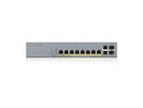 ZyXEL GS1350-12HP 8-Port Gigabit Smart Nebula Cloud Managed PoE Switch, 8 PoE+