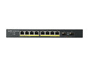 ZyXEL 8-Port Gigabit Ethernet Smart Managed PoE Switch with 77 Watt Budget -