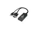 SIIG Portable VGA & USB Audio to HDMI Converter