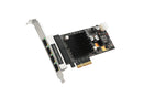 SIIG LB-GE0811-S1 4-Port Gigabit Ethernet with PoE PCIe Card - Intel 350 1 Gbps