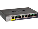 NETGEAR 8-Port Gigabit Ethernet Smart Switch (GS108T) - Managed, with
