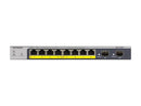 NETGEAR 8-Port Gigabit PoE+ Ethernet Smart Managed Pro Switch with 2 SFP Ports