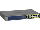 NETGEAR 16-Port Gigabit Ethernet Unmanaged PoE Switch (GS516PP) - with 16 x PoE+