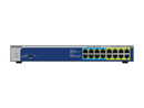 NETGEAR 16-Port Gigabit Ethernet Unmanaged PoE Switch (GS516UP) - with 8 x PoE+