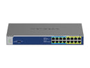 NETGEAR 16-Port Gigabit Ethernet Unmanaged PoE Switch (GS516UP) - with 8 x PoE+