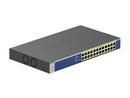 NETGEAR 24-Port Gigabit Ethernet Unmanaged PoE Switch (GS524PP) - with 24 x PoE+