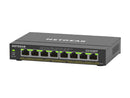 NETGEAR 8 Port PoE Gigabit Ethernet Plus Switch (GS308EP) - with 8 x PoE+ @ 62W,