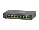 NETGEAR 8 Port PoE Gigabit Ethernet Plus Switch (GS308EPP) - with 8 x