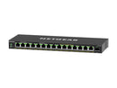 NETGEAR 16-Port PoE Gigabit Ethernet Plus Switch (GS316EP) - Managed with 15 x