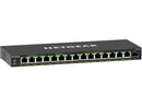 NETGEAR 16-Port PoE Gigabit Ethernet Plus Switch (GS316EP) - Managed with 15 x