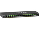 NETGEAR 16-Port PoE Gigabit Ethernet Plus Switch (GS316EPP) - Managed with 15 x