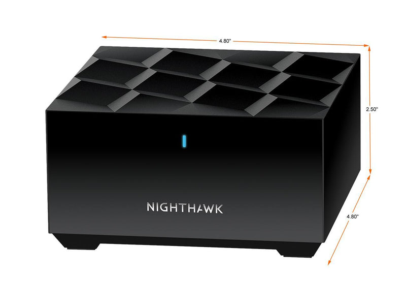 NETGEAR Nighthawk Advanced Whole Home Mesh WiFi 6 System (MK63S) with