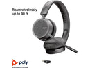 Plantronics - Voyager 4220 UC USB-C (Poly) - Bluetooth Dual-Ear (Stereo) Headset