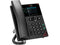 HP Poly VVX 250 4-Line IP Phone and PoE enabled, Desktop phone with Power Supply