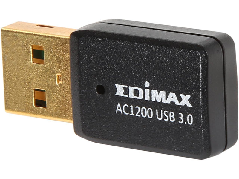 Edimax EW-7822UTC AC1200 Wi-Fi USB 3.0 Mini Size Adapter, Supports Web 2.0,